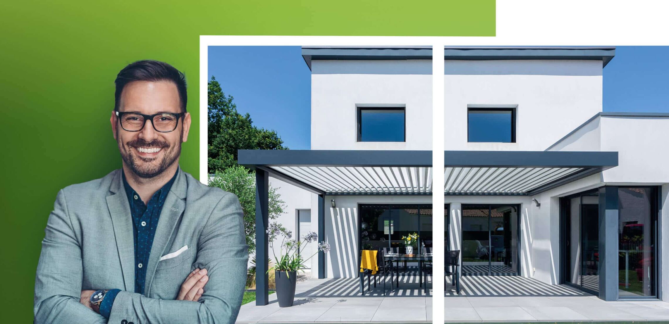 Pergola bioclimatique Concept Alu